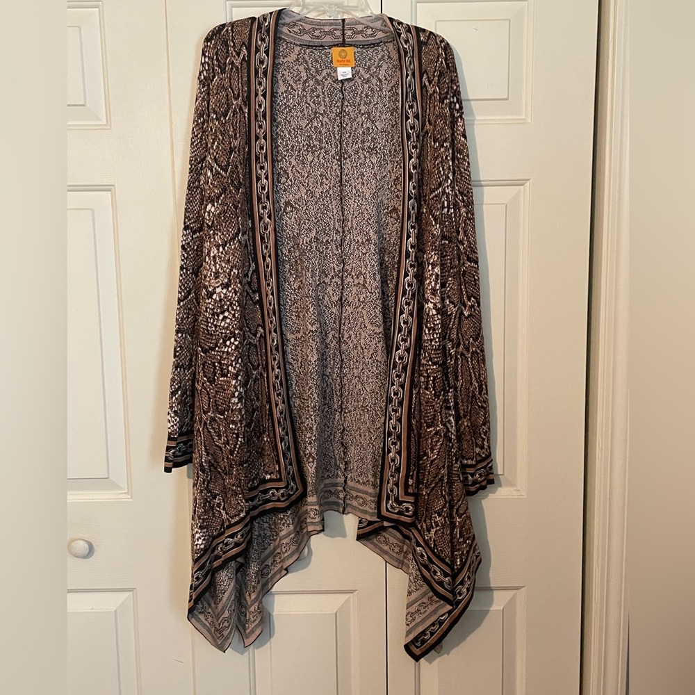 Ruby Rd brand animal print Women’s jacket/cover